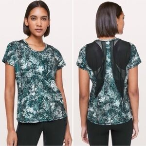 Lululemon seek the heat short sleeve